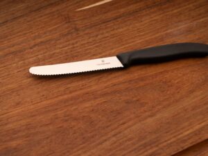 Stainless steel Victorinox 10cm butcher knife for professional use